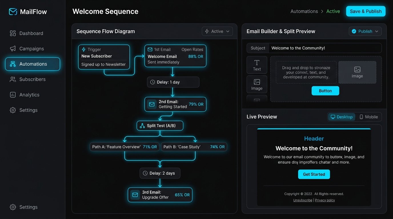 Email Marketing Automation and Sequence Builder
